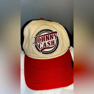 Johnny Cash Official Merch Cap/Hat Men Accessories Adjustable Mesh Snapback